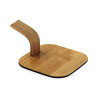 Présentoir apéritif en bambou avec anse 6,3 x 6,3 x 4 cm - 24 unités