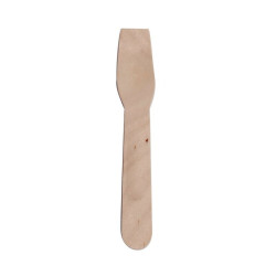 Cuillère à glace bois 9,5 cm - 100 unités