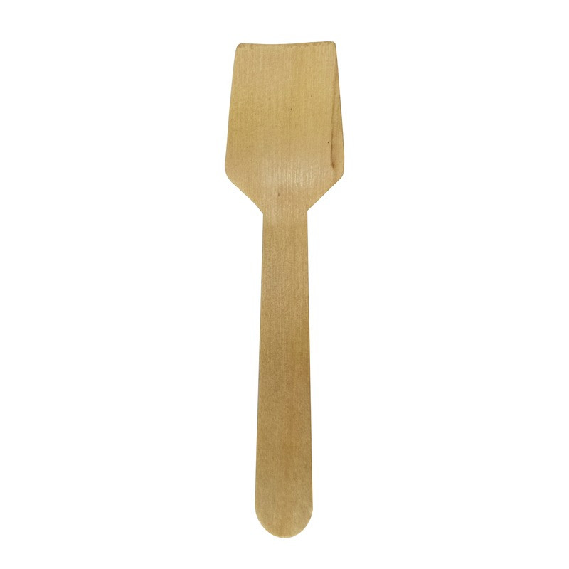 Cuillère à glace bois 9,5 cm - 100 unités