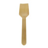 Cuillère à glace bois 9,5 cm - 100 unités