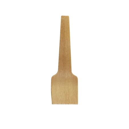Cuillère à glace bois 7 cm - 100 unités