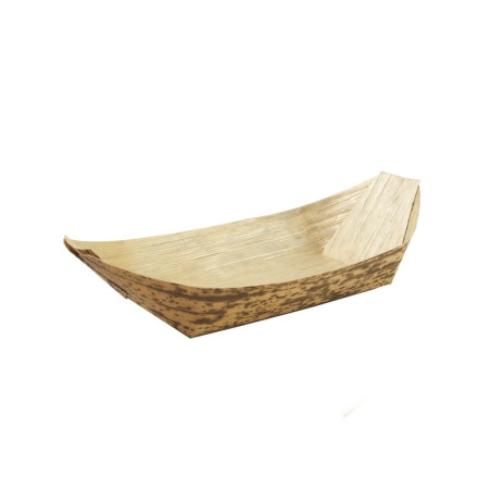 Jonque en feuille de bambou "Zebra" 9 x 4,5 x 1,3 cm - 100 unités