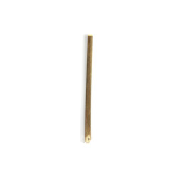 Paille bambou pour cocktail 14,5 cm - 25 unités