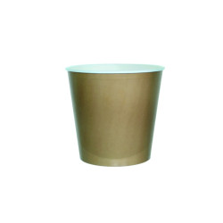 Bucket carton géant kraft 5100 ml Diam: 21,8 cm 21,8 x 21 cm - 25 unités