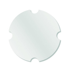 Couvercle carton blanc pour pot poulet Diam: 21,8 cm 21,8 cm - 100 unités