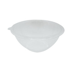 Saladier PET transparent rond   H75mm 1000ml - 360 unités