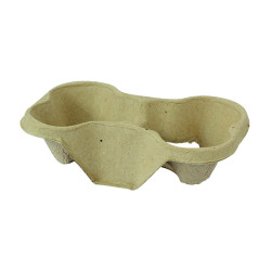 Porte gobelets en cellulose pour 2 gobelets x 480 unités
