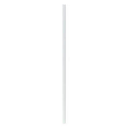 Chalumeau papier blanc emballé individuellement 0,6x0,6x26 cm x 500 unités
