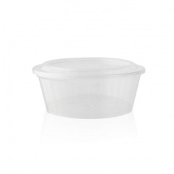 Coupe à dessert en plastique PP cristal 250ml Ø105,6mm - 75 unités