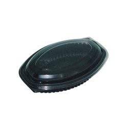 Couvercle PP transparent 20,5 x 14 x 2 cm - 125 unités