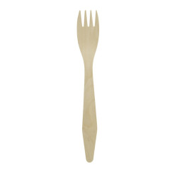 "Hercule" Fourchette bois 18,5cm - 100 unités