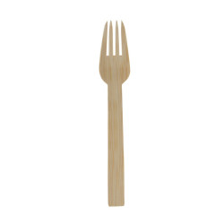 Fourchette bambou "Anji" 17 cm - 50 unités