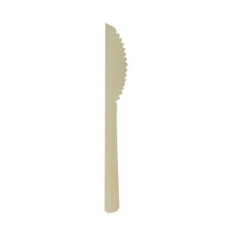 Couteau bambou "Anji" 17 cm - 50 unités