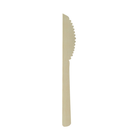 Couteau bambou "Anji" 17 cm - 50 unités