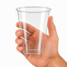 Pot Deli rond PET transparent 960 ml Diam: 11,7 cm 11,7 x 14 cm - 25 unités