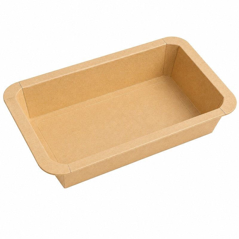 Barquettes GN 1/3 scellables en carton 325x172mm H48mm 1 890ml - 50 unités