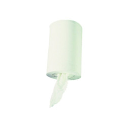 Mini bobine d'essuyage à devidoir central Diam: 12,5 cm 25 x 18,5 cm - 12 unités
