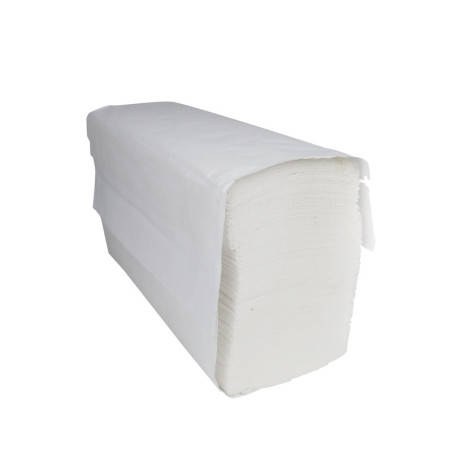 Essuie main 2 plis 34 x 21,6 cm - 100 unités