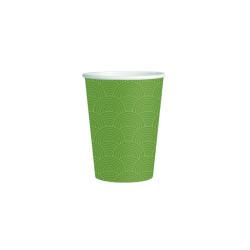 Gobelet pour distributeur automatique décor "Tokyo" 350 ml Diam: 8 cm 8 x 5,1 x 11,8 cm - 100 unités