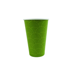 Gobelet pour distributeur automatique décor Tokyo 350ml Ø80mm H118 mm - 100 unités