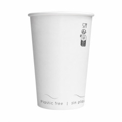 Gobelet eden sans plastique  - 180 ml - 7,4 cm x 5,1 cm x 7,9 cm - 50 unités