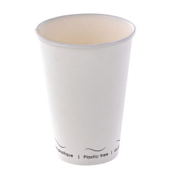 Gobelet eden sans plastique  - 200 ml - 7 cm x 4,5 cm x 9,1 cm. - 50 unités