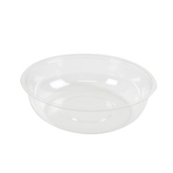 Insert plastique PET transparent pour pot/coupe Diam: 9,5 cm 9,18 x 2,55 cm - 50 unités