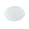 Couvercle PET transparent plat Diam: 9 cm 9 cm - 100 unités