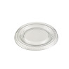 Couvercle PET transparent plat Diam: 9,2 cm 9,2 x 0,8 cm - 100 unités