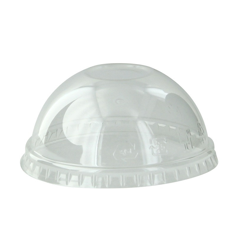 Couvercle PET transparent dôme Diam: 7,4 cm 7,4 x 3,5 cm - 50 unités