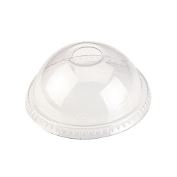 Couvercle PET transparent dôme Diam: 9,8 cm 9,8 x 4,5 cm - 100 unités