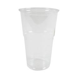 Coupe à dessert PET "FINESSE" transparent 350 ml Diam: 7,7 cm 7,82 x 5 x 12,17 cm - 50 unités
