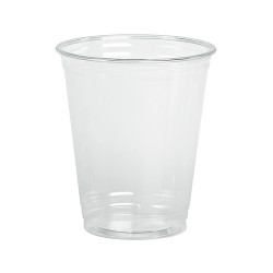 Pot à dessert transparent PET  H72mm 230ml - 1000 unités