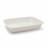 Barquette scellable pulpe laminée PLA "gastronorme" 1/2 325x265mm H52mm 3000ml - 60 unités