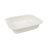 Barquette scellable pulpe laminée PLA "gastronorme" 1/8 465 ml 16 x 13 x 3,6 cm - 100 unités