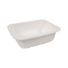 Barquette scellable pulpe laminée PLA "gastronorme" 1/8 160x130mm H46mm 585ml - 100 unités