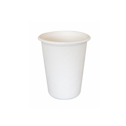 Gobelet pulpe blanc 400 ml Diam: 9 cm 9 x 10,5 cm - 50 unités