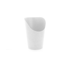 Pot wrap carton blanc Diam: 8 cm 8 x 6 x 11,7 cm - 50 unités