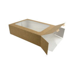 Etui en carton kraft pour plateau repas 310x223, H83 mm - 100 unités