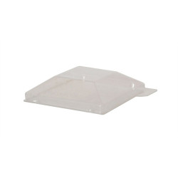 Couvercle PET "Klarity" 6,5 x 6,5 cm - 50 unités
