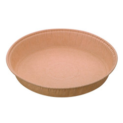 Moule de cuisson rond papier "Nature" Diam: 17,5 cm 17,5 x 19 x 2,5 cm - 720 unités