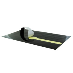 Etiquette autocollante noire 30 x 2 cm - 500 unités