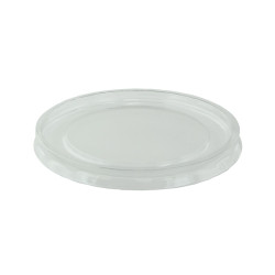 Couvercle PET plat transparent Diam:11,5 cm  x 50 unités