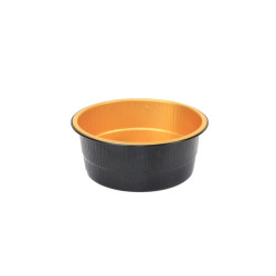 Opseal Pot aluminium noir/or  H50mm 450ml - 50 unités
