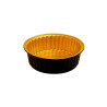 Opseal Pot aluminium noir/or  H45mm 520ml - 50 unités