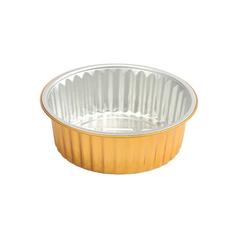 Opseal Pot aluminium couleur or   H80mm 1 370ml - 50 unités