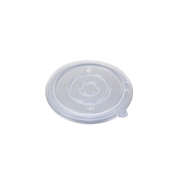 Opseal Couvercle translucide PP pour pots 210LU140 gamme - 50 unités