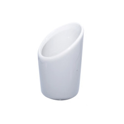 Mini pot en porcelaine blanche Diam: 5 cm 5 x 5 x 8 cm - 4 unités