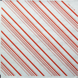 Papier alimentaire blanc ingraissable décor rouge 310x320mm - 500 unités