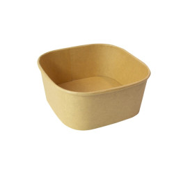 Saladier KraftCarré Multi Usage 170x170mm H75mm 1400ml - 50 unités
